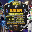 FORTNITE DIGITAL BIRTHDAY INVITATION