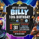FORTNITE DIGITAL BIRTHDAY INVITATION