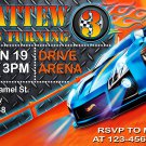 HOT WHEELS DIGITAL BIRTHDAY INVITATION