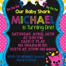 BABY SHARK DIGITAL BIRTHDAY INVITATION