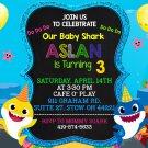 BABY SHARK DIGITAL BIRTHDAY INVITATION