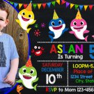 BABY SHARK DIGITAL BIRTHDAY INVITATION