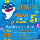 BABY SHARK DIGITAL BIRTHDAY INVITATION