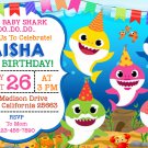 BABY SHARK DIGITAL BIRTHDAY INVITATION