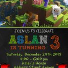 MINECRAFT DIGITAL BIRTHDAY INVITATION