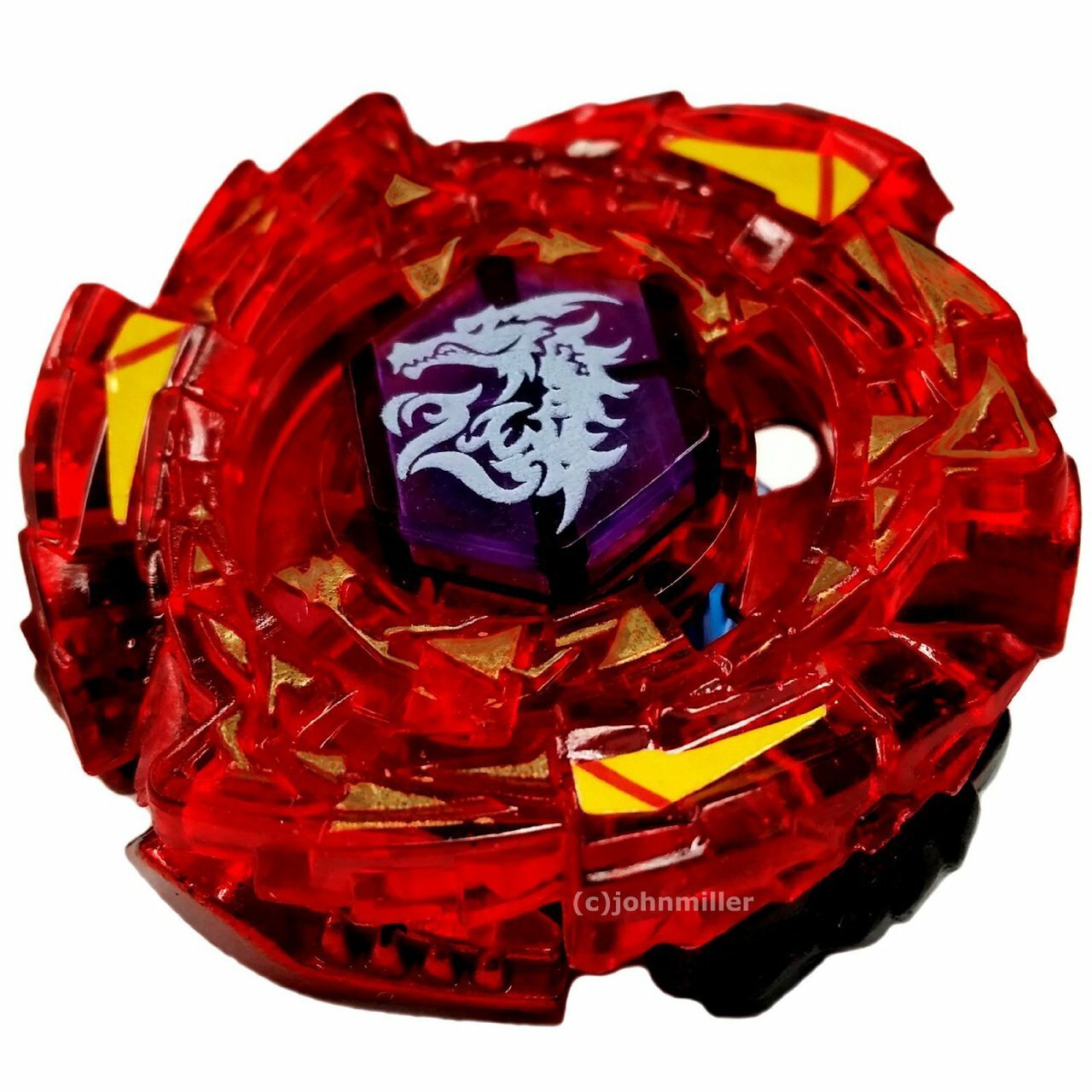 Ultimate Meteo L-Drago Rush Red Metal Masters Beyblade Dragon BB-98B