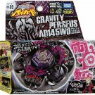 TAKARA TOMY Gravity Perseus Destroyer AD145WD Metal Masters Beyblade Starter w/ Launcher BB-80