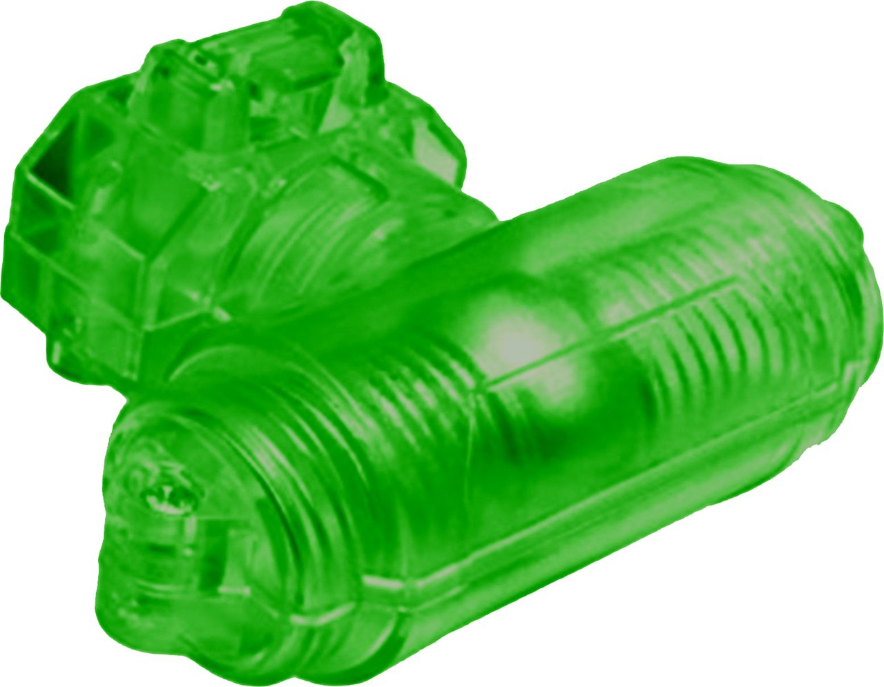 Green Beyblade Burst Launcher Grip WEIGHT DAMPER B-47
