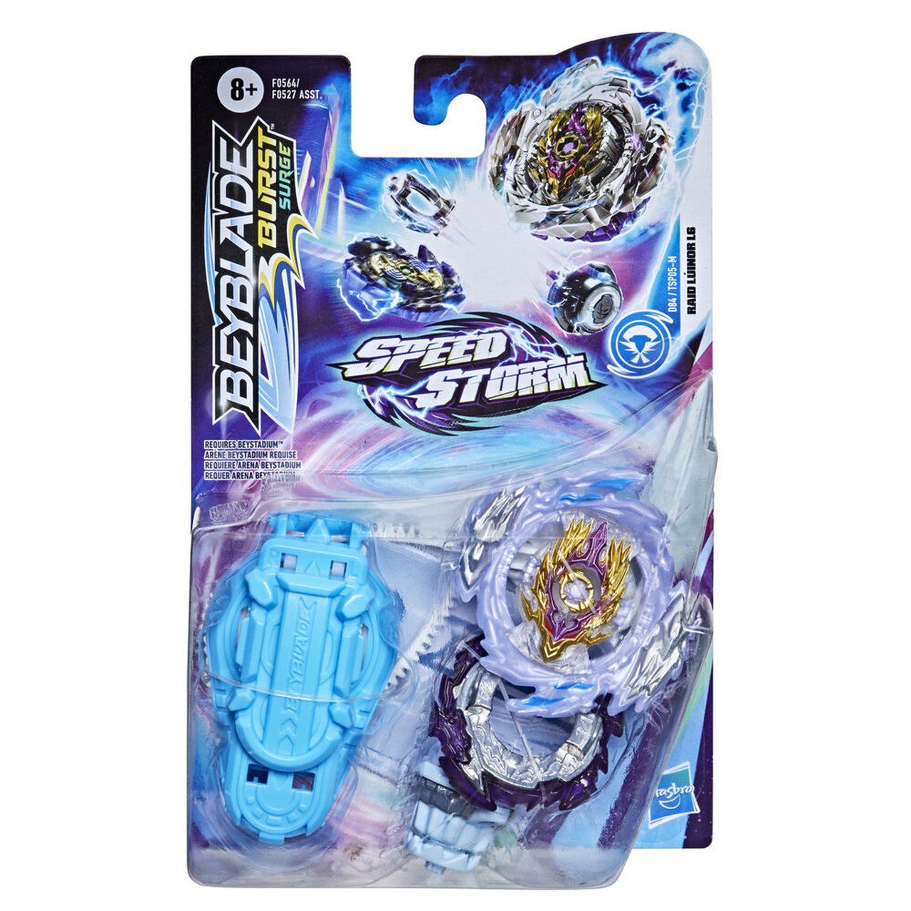 HASBRO Raid Luinor L6 Burst Surge SpeedStorm Beyblade F0564