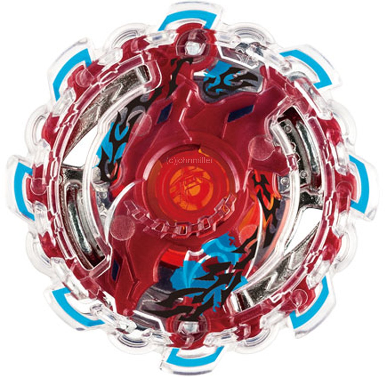 Kerbeus Wing Fusion Burst Beyblade B-07