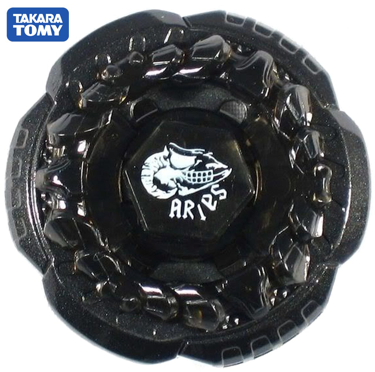 TAKARA TOMY Rock Aries ED145D BLACK WBBA Metal Masters Beyblade