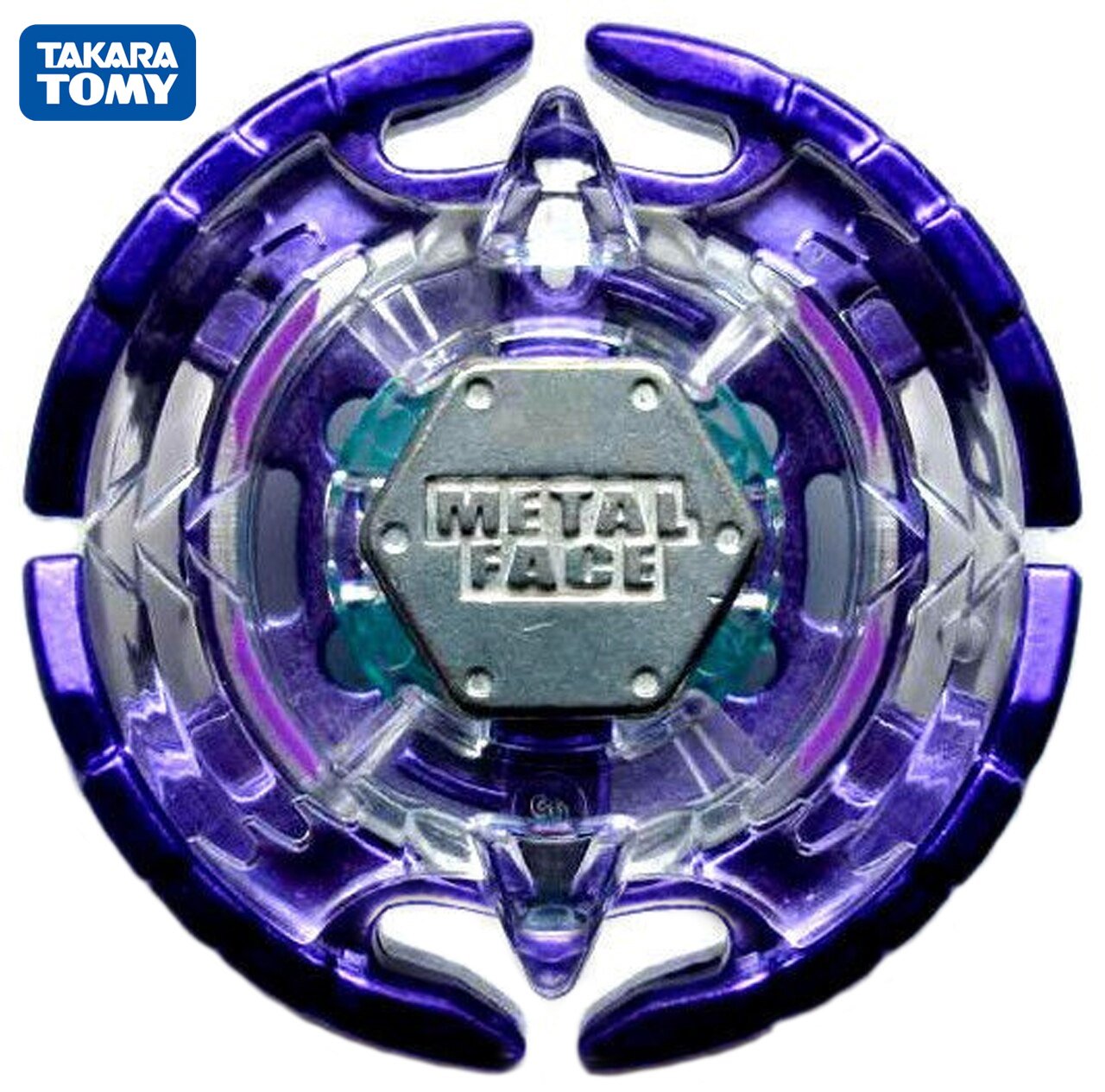 TAKARA TOMY WBBA Metal Face Earth Aquila 105HF/S (Eagle) Metal Fusion PURPLE Beyblade