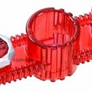 TAKARA TOMY Custom Metal Stone Beyblade Face Bolts, FLAME RED BBG-14