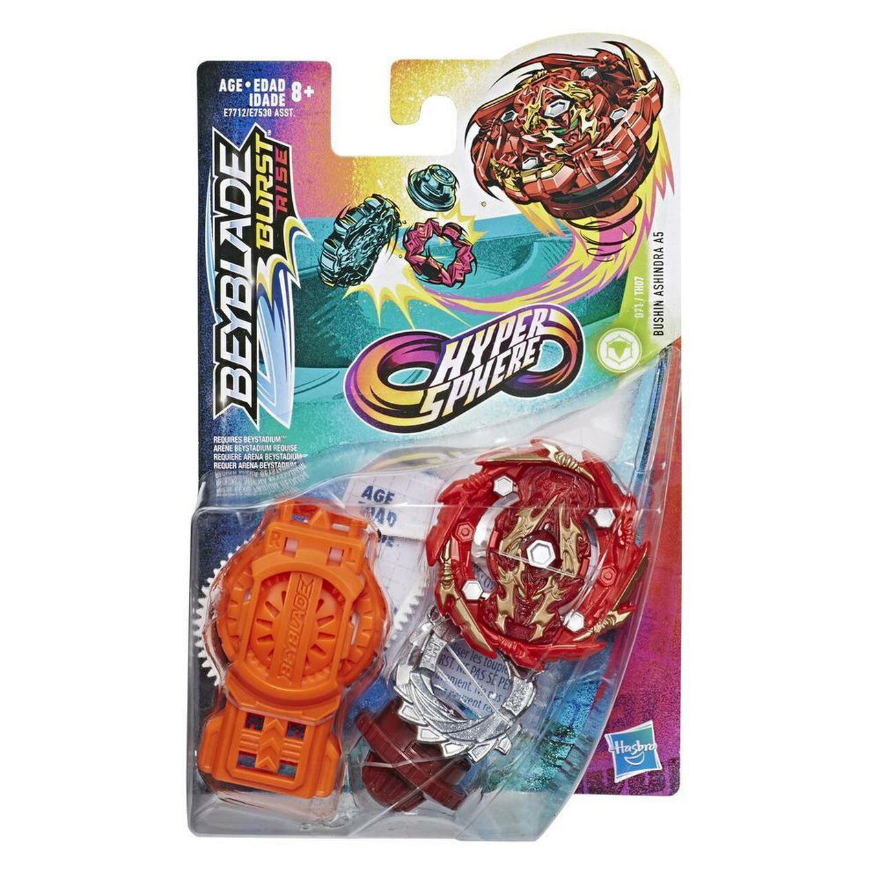 HASBRO Bushin Ashindra A5 / Ashura Burst Rise HyperSphere Beyblade E7712
