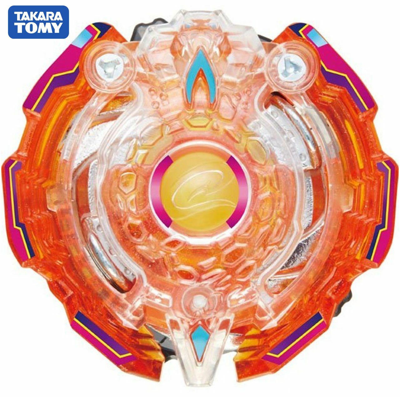 TAKARA TOMY B-95 06 RARE 4STAR FLUGEL Quad Quetzalcoatl / Quetziko Q2 Burst Beyblade