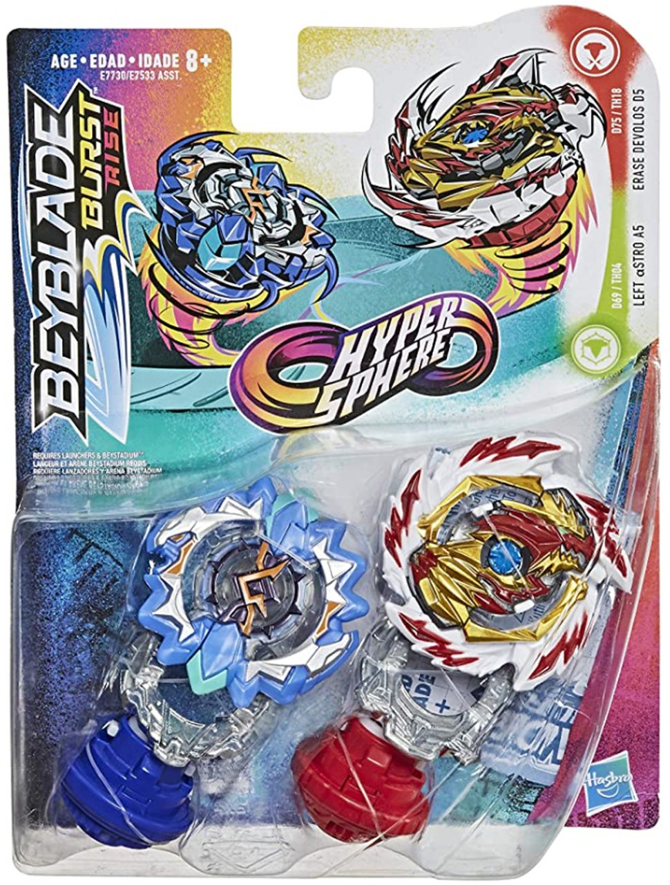 HASBRO Left Astro A5 & Venom Erase Devolos / Diabolos D5