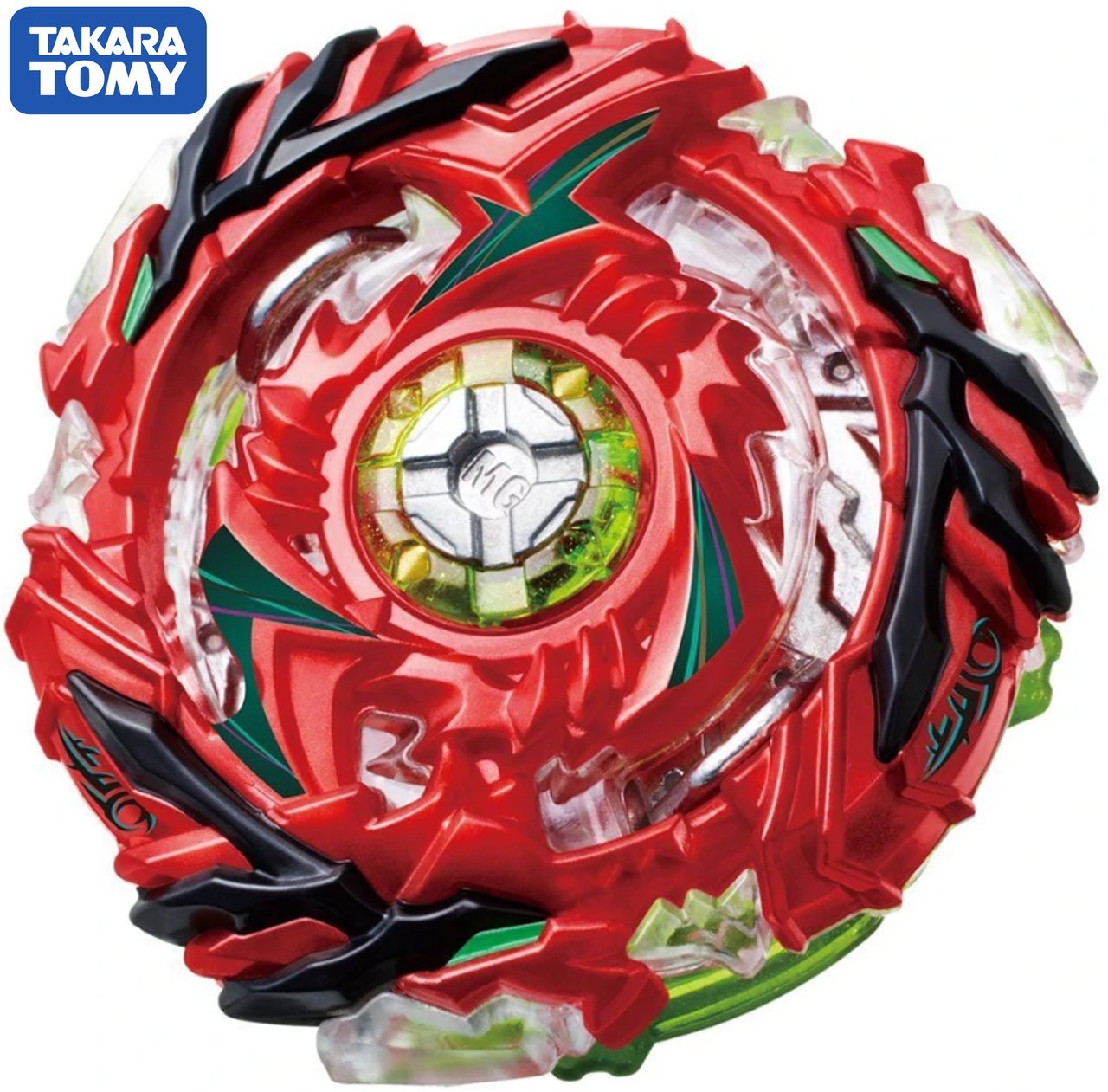 TAKARA TOMY B-98 Drain Fafnir 7Star Zephyr Burst Evolution God Beyblade NWOP