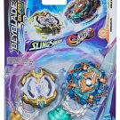 HASBRO Hercules H4 & Shield Kraken K5 Burst Surge Hypersphere SlingShock Beyblade Dual Pack F0607