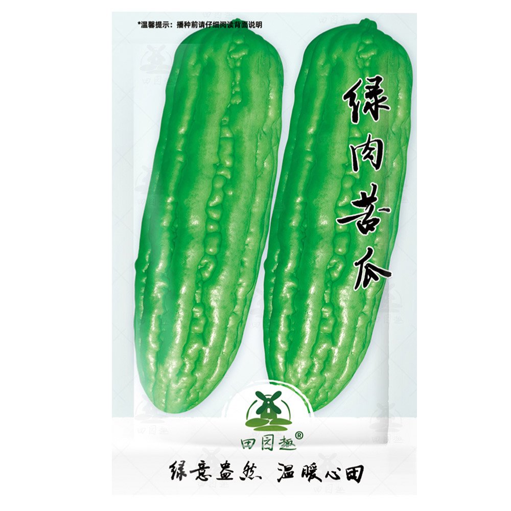 JMS 15Pcs Seeds Chinese Bitter Melon Gourd (Momordica Charantia) Organic Heirloom