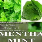 JMS Apple Mint Herbs Balm Heirloom Plants Peppermint Spearmint Seeds