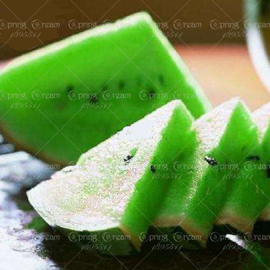 JMS 10Pcs Green Watermelon Seeds Vegetable Organic Home Garden New Variety Plant