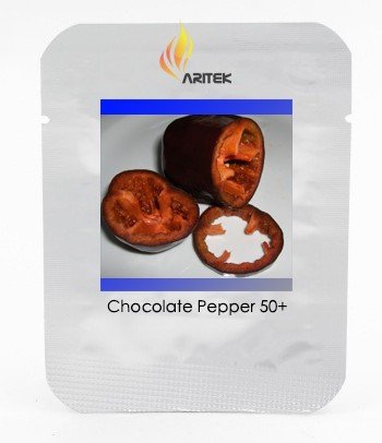 JMS Rare Sweet Chocolate Pepper F1 Seeds, Professional Pack, 50 Seeds / Pack, Ripen Early Vegetables