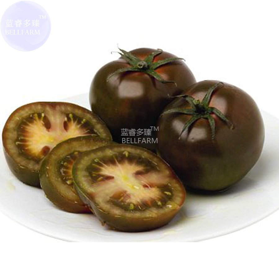 JMS  Tomato Large Black Organic Vegetables Seeds, 100 Seeds, Ripen Fruits Up To 350 Grams Collected 