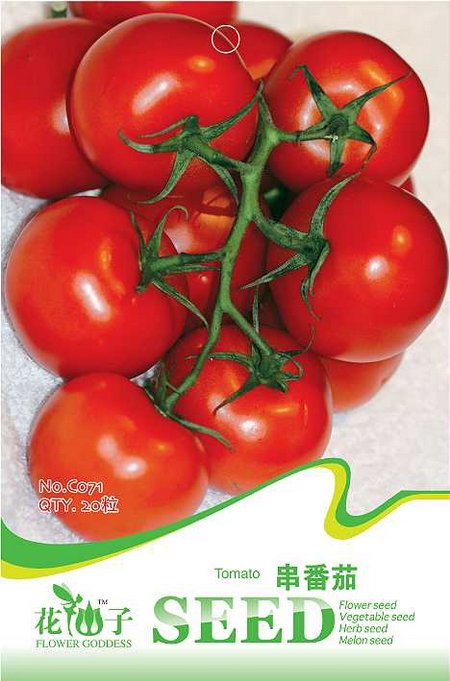 JMS 1 Original Pack, 20 Seeds / Pack, Red Truss Tomato, Edible Organic Vegetables #C071