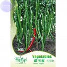 JMS Hu'Nan Green Long Hot Chili Seeds, Original Pack, 30 Seeds / Pack #Ts042