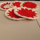 Set of 5 Coasters Handcrafted