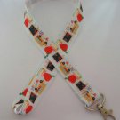 ABC school print lanyard / ID holder / badge holder
