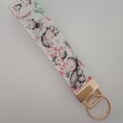 Possum print key fob wristlet Possum print key fob wristlet