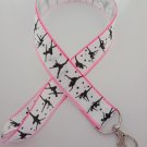 Ballet / ballerina dancing print lanyard / ID holder / badge holder Ballet / ballerina dancing print lanyard / ID holder / badge holder