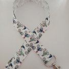 Bicycle print lanyard / ID holder / badge holder Bicycle print lanyard / ID holder / badge holder