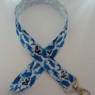 Blue and black whale print lanyard / ID holder / badge holder Blue and black whale print lanyard / ID holder / badge holder