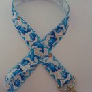 Blue dolphin lanyard / ID holder / badge holder