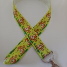 Monkey print lanyard / ID holder / badge holder Monkey print lanyard / ID holder / badge holder