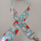 Bowling lanyard / /ID holder / badge holder