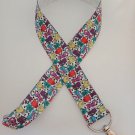 Bright cat print lanyard / ID holder / badge holder