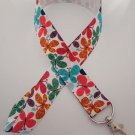 Butterfly print lanyard / ID holder / badge holder