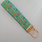 Cactus print key fob wristlet Cactus print key fob wristlet