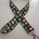 Cat print lanyard / ID holder / badge holder