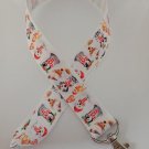 Christmas animals lanyard / ID holder / badge holder