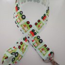 Christmas train lanyard / ID holder / /badge holder Christmas train lanyard / ID holder / /badge holder
