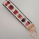 Coffee key fob wristlet Coffee key fob wristlet