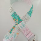 Cute animal / elephant whale giraffe print lanyard / ID holder / badge holder Cute animal / elephant whale giraffe print lanyard / ID holder / badge holder