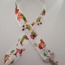 Dog print lanyard / ID holder / badge holder