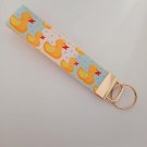 Duck print key fob wristlet Duck print key fob wristlet
