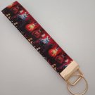 Electric guitar / music key fob wristlet