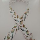 Fish print lanyard / ID holder / badge holder